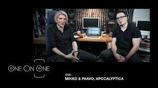 One on One with Mikko and Paavo Apocalyptica  Genelec 8341  Interview [upl. by Alleusnoc]