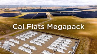 Tesla Megapack  Cal Flats [upl. by Atiniuq]