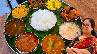 சைவ விருந்து  Veg Virunthu In Tamil  Lunch Combo Recipe [upl. by Cnahc197]