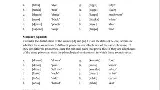 Phonological Analysis [upl. by Nels]