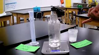 Sodium Bicarbonate and Acetic Acid Experiment [upl. by Reltuc]