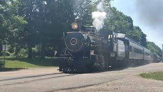 Little River Railroad 110 Quincy Flyer 61624 [upl. by Eddie]