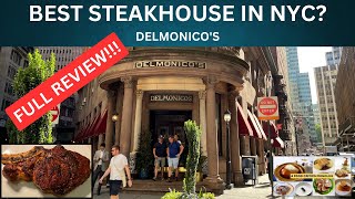 WANT TO HAVE THE BEST STEAK EXPERIENCE OF YOUR LIFE  Delmonicos NYC [upl. by Keyek429]