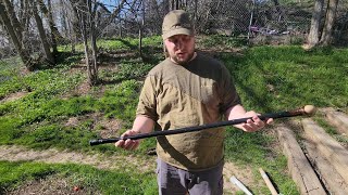 FrancisMcCaffrey5 s Blackthorn Walking Stick McCaffrey Crafts Opening and First Impressions [upl. by Arerrac]