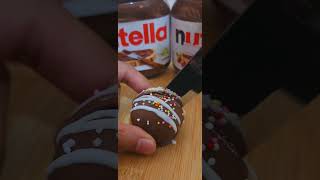 Nutella cake balls shortvideo [upl. by Sucrad991]