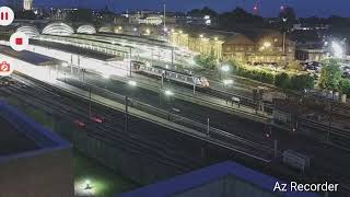 Trains on York railcam [upl. by Thorpe]