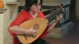 De Visée  Rondeau La Montfermeil  Evangelina Mascardi baroque lute [upl. by Joly]