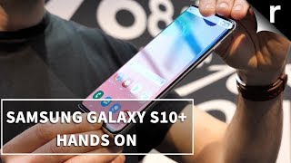 Samsung Galaxy S10 Plus  Handson Review [upl. by Jollenta]