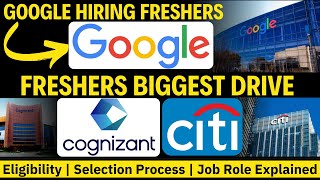 🔥Mass Hiring Announced  Cognizant  Google  Citigroup Latest Hiring  OffCampus Drive 2024 BATCH [upl. by Allison]