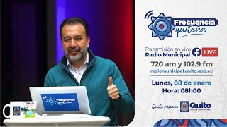 🗣️FrecuenciaQuiteña  Sigue en vivo 🔴 el Informe semanal 032 del alcalde pabelml QuitoRenace [upl. by Namyac]