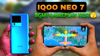 IQOO NEO 7 BGMI GAMEPLAY TEST 💥  IQOO NEO 7 BGMI 90 FPS TEST [upl. by Olsen]