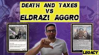 MTGO Legacy  Death and Taxes vs Eldrazi Aggro quotO arregaçadorquot [upl. by Faustina456]