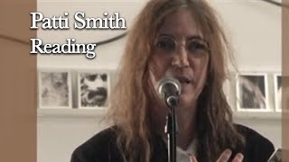 Patti Smith Land 250  Performance  William Blake reading  2008 [upl. by Llertrac96]