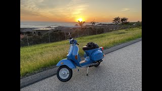 1979 Vespa P125X with P200 Quattrini M265 [upl. by Aneerol568]