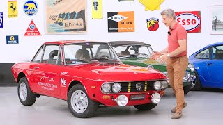 How does this Lancia Fulvia Coupe 1600 HF look sound and drive like today [upl. by Ecnesse]