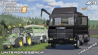 Covering silo and spreading lime  Animals on Untergriesbach  Farming Simulator 19  Episode 9 [upl. by Violetta]