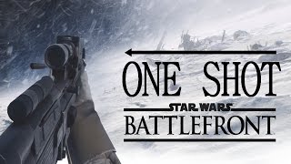 quot One Shot quot Cycler Rifle  Star Wars Battlefront [upl. by Raycher579]