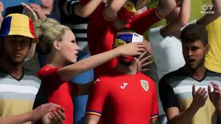 Gameplay FC 24  Roemenië  Nederland  Euro 2024 [upl. by Darin]