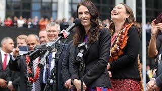 Jacinda Ardern sworn in as New Zealands prime minister [upl. by Neehcas178]