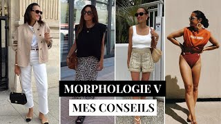 Comment s’habiller avec les épaules larges  Morphologie V [upl. by Cheryl]