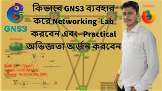 How To Use GNS3 for Networking Lab in Bangla  Networking in GNS3 [upl. by Isaac363]