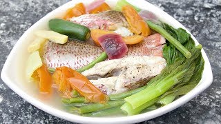 SINIGANG NA ISDA  PAANO MAGLUTO NG SINIGANG NA ISDA  EASY FILIPINO RECIPE [upl. by Haerle]