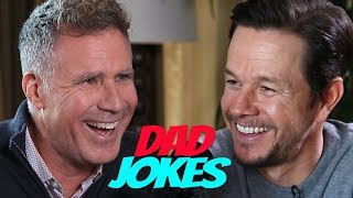 Dad Jokes  You Laugh You Lose  Will Ferrell vs Mark Wahlberg  All Def [upl. by Melissa]