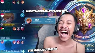 OTW Mythic Ditemani Cewek Random On Mic Saatnya Kita Apaaa  Mobile Legends [upl. by Eelorac]