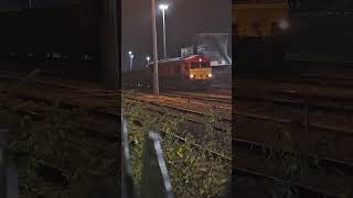 A DB C66 sound of idol air breaks while parked first time amp more at Acton Main Line uk 23rd Oct 2024 [upl. by Cirdet]