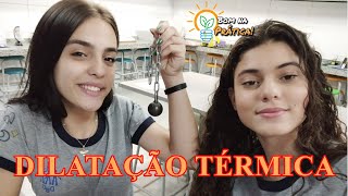 EXPERIMENTO SOBRE DILATAÇÃO TÉRMICA [upl. by Damicke]