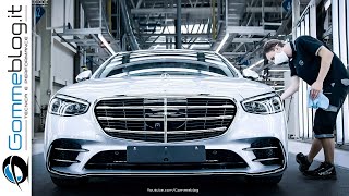 2021 Mercedes SClass  ASSEMBLY PRODUCTION German Car Factory 56 [upl. by Rillis]