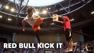 OneonOne Tricking Battle  Red Bull Kick It 2014 [upl. by Ardni851]