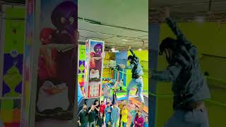 Lo g phir agay hum 😱😱youtubeshorts viralvideo trampoline subscribe [upl. by Canning]