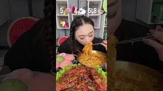 Eating Challenge Spicy 4 Mutton Ribs  asmr trendingshorts video [upl. by Droflim]