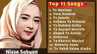 Full Album Sholawat Qosidah Nabi Muhammad Saw  Nissa Sabyan [upl. by Devland]