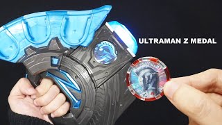 DX Ultraman Z  Ultraman Z medal Original test [upl. by Barbarese850]