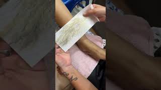 Legs hair waxingshorts viralvideo trending [upl. by Divine]