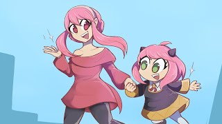 Yor pink hair Spy x Family comic [upl. by Hayimas168]