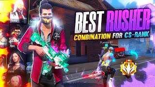 CS rank best character skill combination for rusher  CS rank tips and tricks  Player 07 [upl. by Vivien]