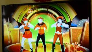 Just Dance 4  Jailhouse Rock Line Dance [upl. by Eniar]