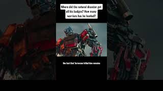 Where did the natural disaster get all his badges movie transformers [upl. by Ressan]