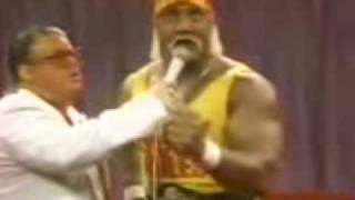 Brother Love Hulk Hogan 9 WWF Superstars 1990 [upl. by Aicitel]