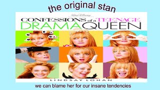 confessions of a teenage drama queen INVENTED stan culture iconic moments [upl. by Daraj]