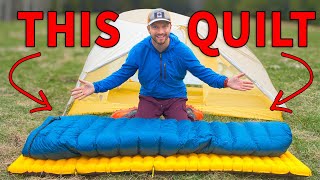 MOST UNIQUE BACKPACKING QUILT  Katabatic Flex 22 Review [upl. by Jobi]