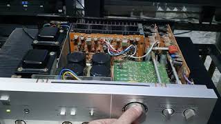 Hitachi ha 7700 Amplifier quotmosfetquot VINTAGE AUDIO EQUIPMENT [upl. by Novyert]