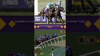 Moira wins the 2 Million Makers Mark BreedersCup Filly amp Mare Turf [upl. by Anirda]