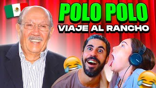 🇪🇸 ESPAÑOLES REACCIONAN 😂 POLO POLO VIAJE AL RANCHO 🇲🇽 quotCUL0 HUEVO P1TOquot MORIMAS DE LA RISA [upl. by Cullie]