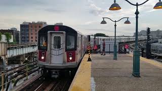 IRT White Plains Road Line  R142 2 amp 5 Train Action  East 180th Street [upl. by Choo]