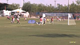 USYSA National Soccer Highlights Concorde Fire 6 Cameron Moseley [upl. by Namhar]