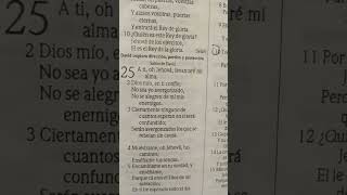 salmos 25 parte 1 oracion fe biblia arrepentimiento [upl. by Lleddaw]